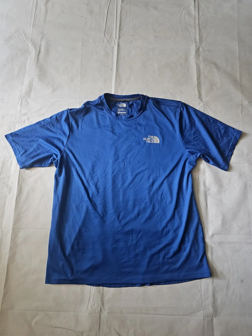 The North Face Men’s Short Sleeve Crew Tee in Royal Blue